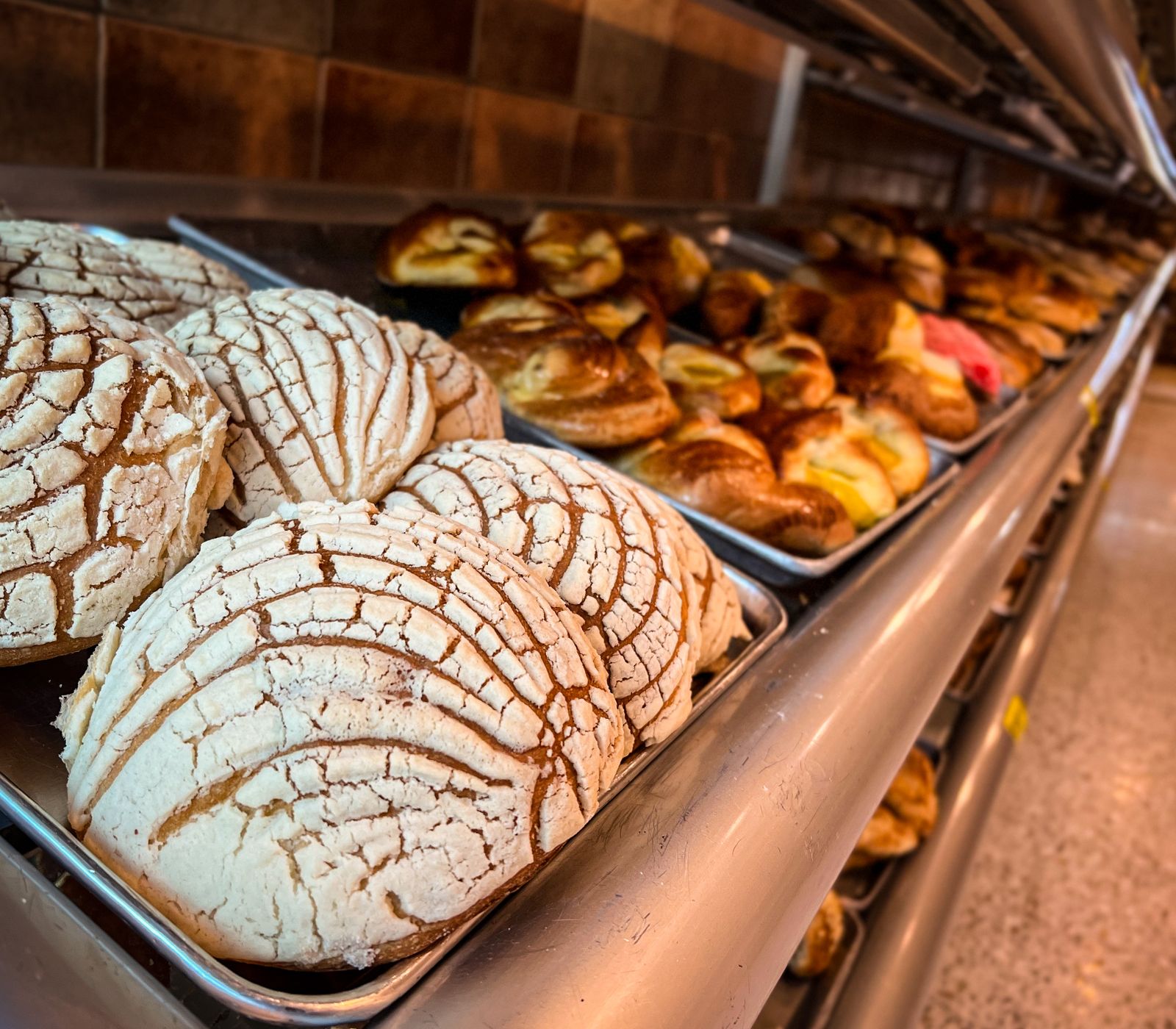 Pan dulce típico, como el del Mercado de Dulces de Morelia